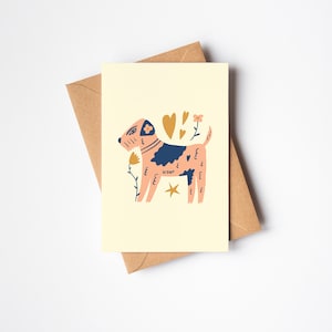 Biglietto di auguri Wire Fox Terrier per gli amanti dei cani