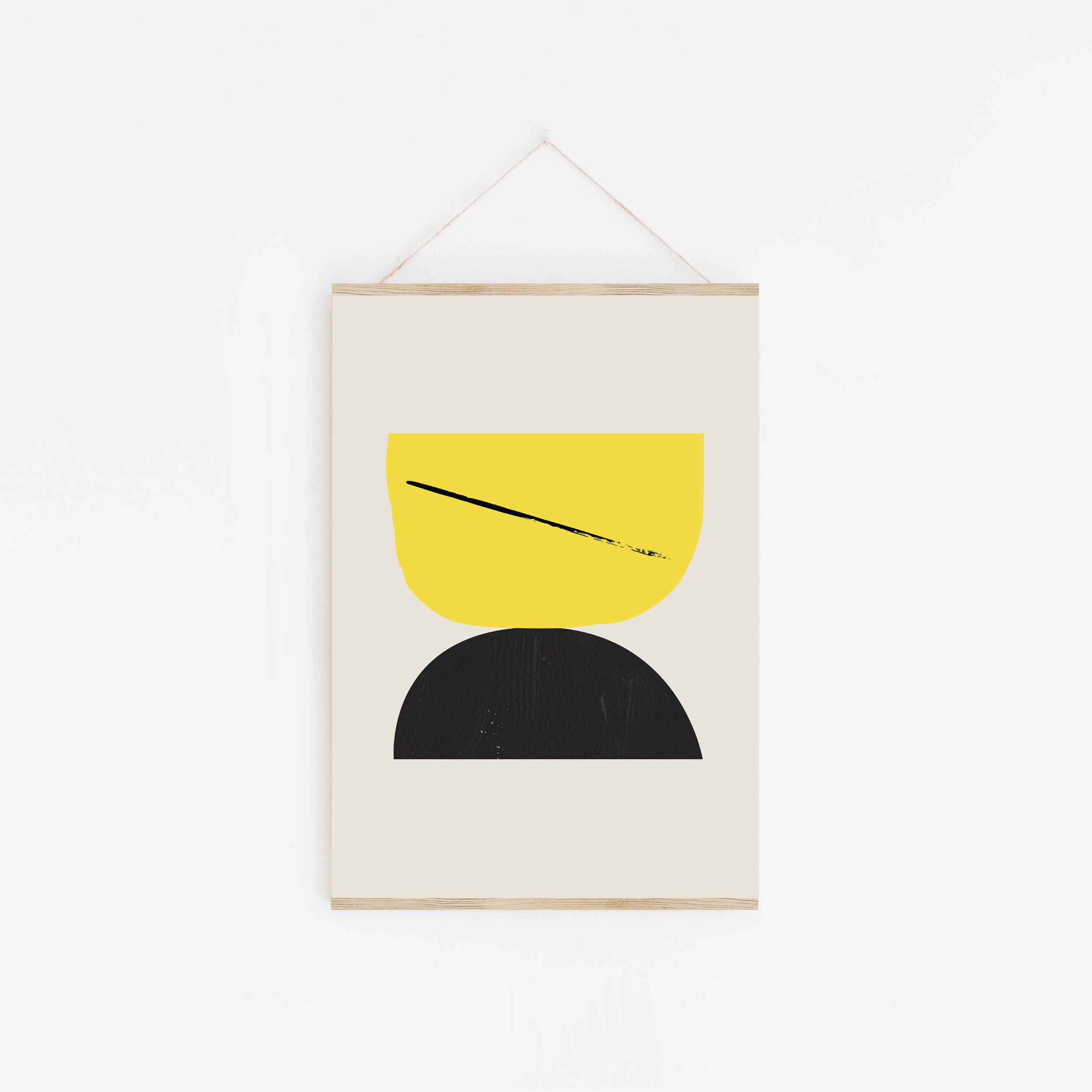Picture of Scandinavian Art Minimalist Wall Art Abstract Art - Etsy
