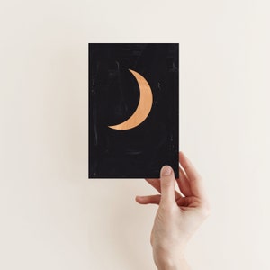 Biglietto d’auguri lunare, biglietto d’auguri spaziale, luna