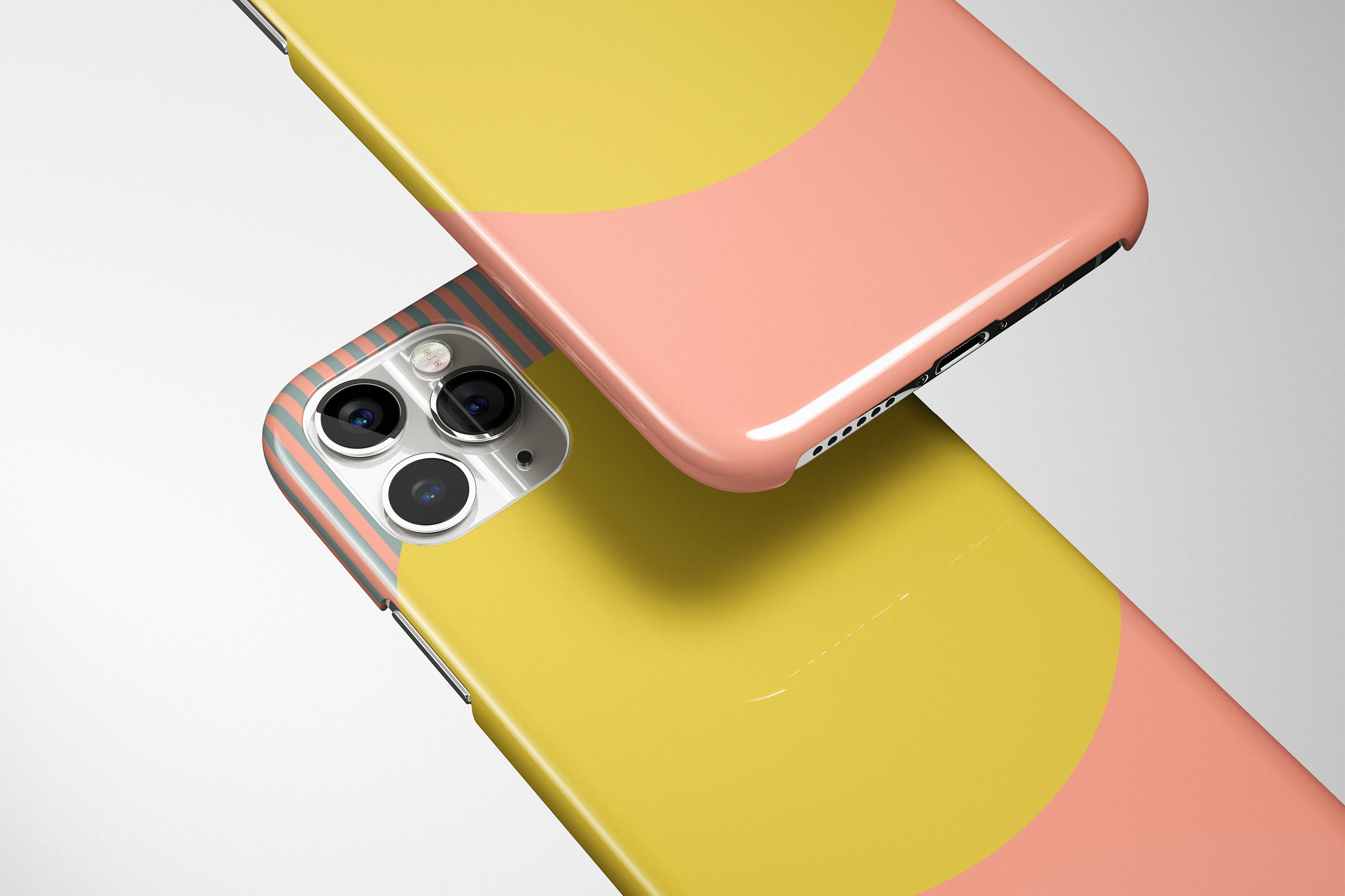 Dusky Pink iPhone 14 Case, Modern Device Cover Spot Etsy UK