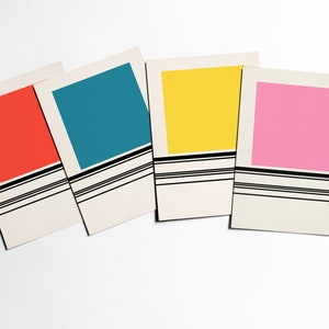 VERKOOP ANSICHTKAARTEN Geometrische Kunst Ansichtkaart Set, Hedendaags Briefpapier - Code