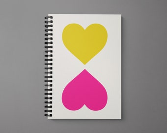 Heart Spiral Notebook