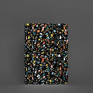 Carte de voeux terrazzo, carte abstraite - terrazzo image 2