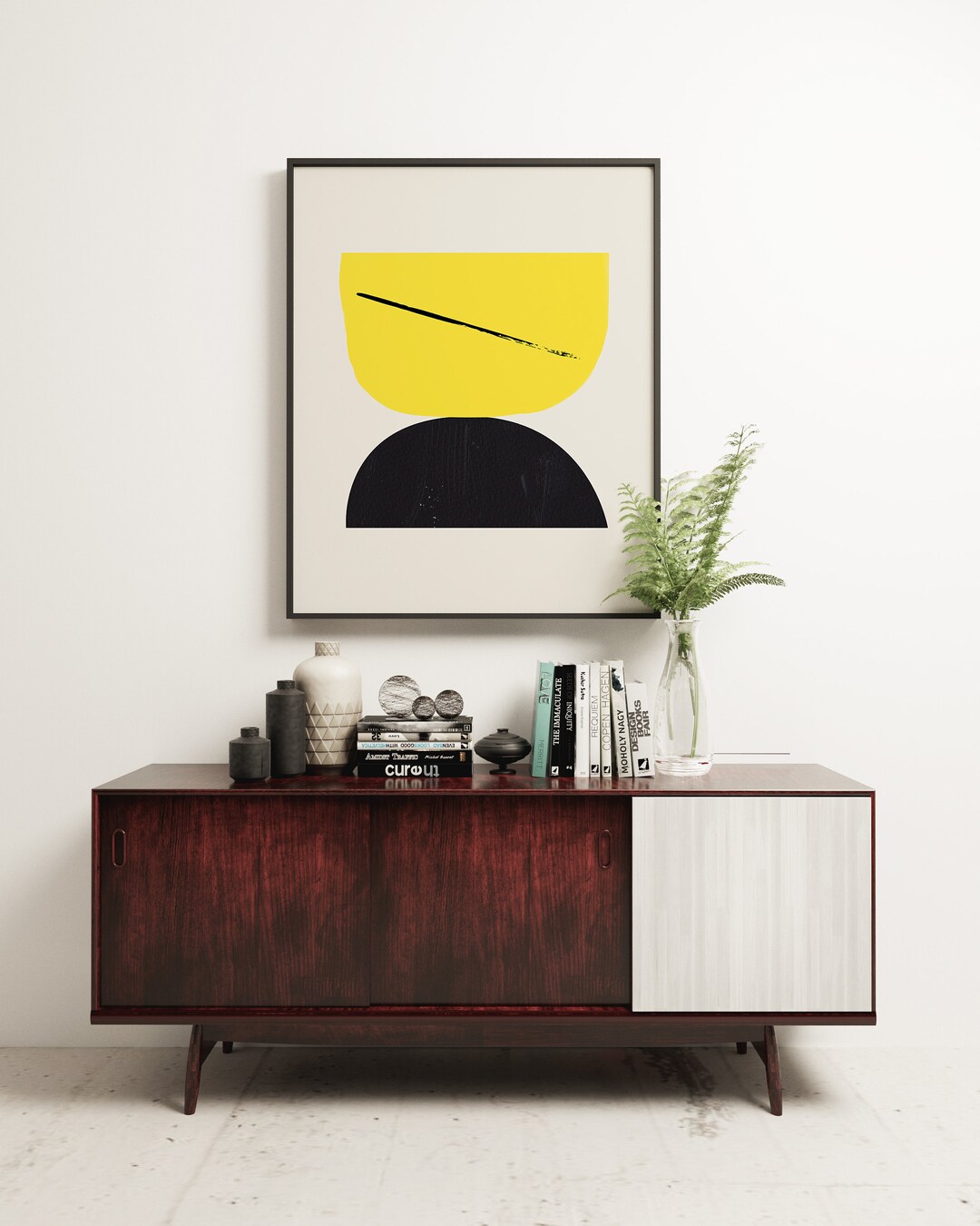 Scandinavian Art, Minimalist Wall Art, Abstract Art, Contemporary Art ... - Scandinavian Minimalist Art