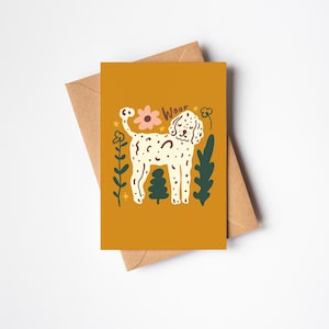 Toy Poodle-wenskaart voor hondenliefhebbers
