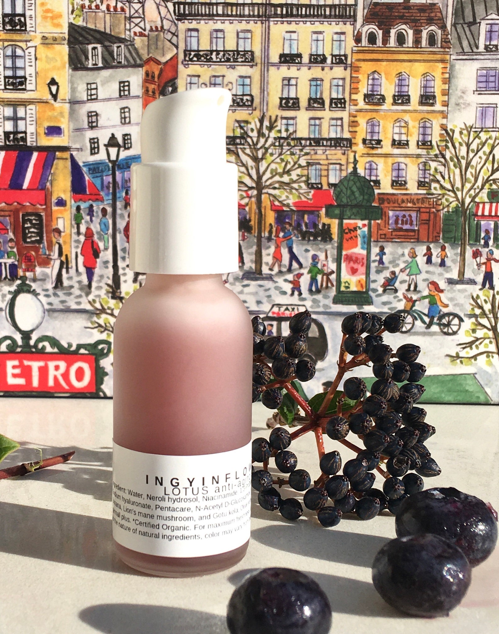 LOTUS Serum Anti Aging Serum Face Serum Skin Firming Heals Etsy