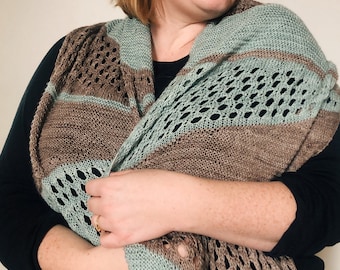 Knitting pattern - Set the Tone scarf