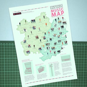 Birmingham and Black Country Music Map image 1