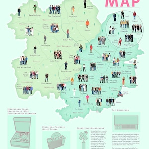 Birmingham and Black Country Music Map image 3