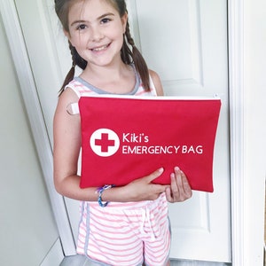 Très grande trousse médicale isolée avec tissu et doublure imperméables !
