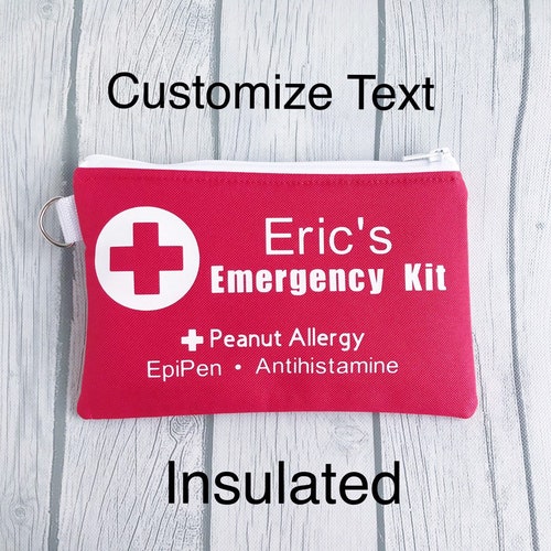 Insulated Epipen / Auviq Case for Your Epipens Epinephrine Etsy