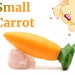 Fantasy Dildo Carrot, Small, Cute Silicone Carrot Dildo, Unique Dildo 