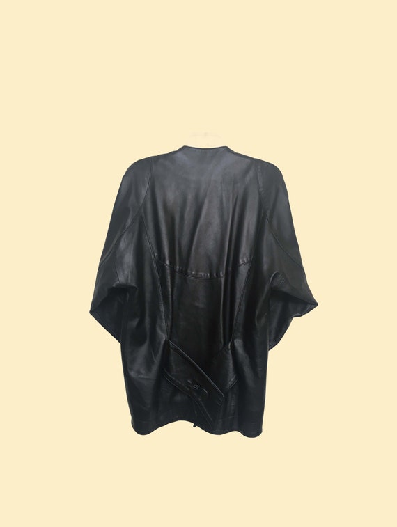 Black Leather Jacket - image 3
