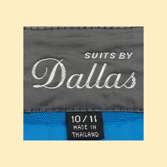 Collarless Blazer 80s With Single Button - image 7