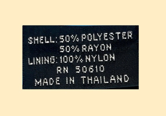 Collarless Blazer 80s With Single Button - image 10