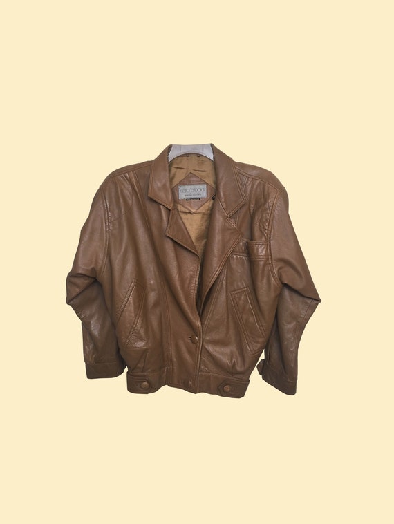 Vintage Leather Jacket - image 2