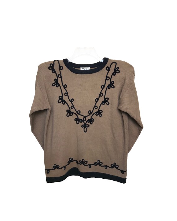 80s Pullover Knit Sweater