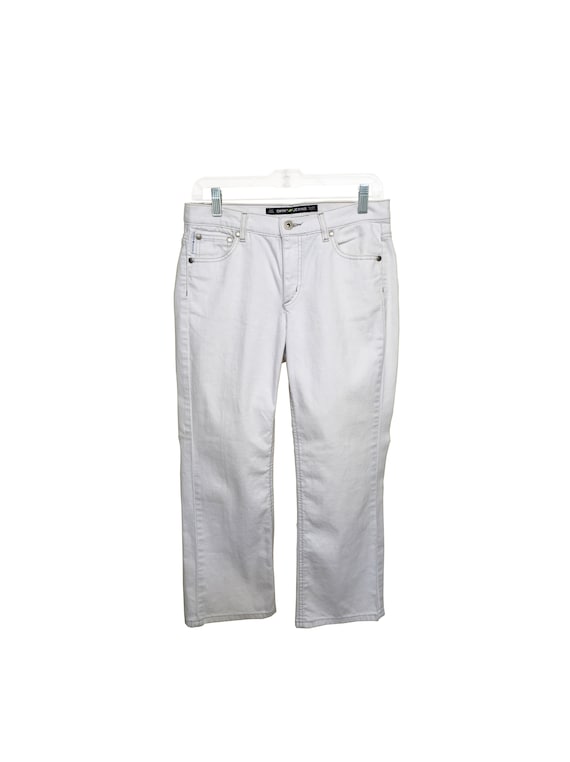 90s DKNY Vintage White Denim Pants