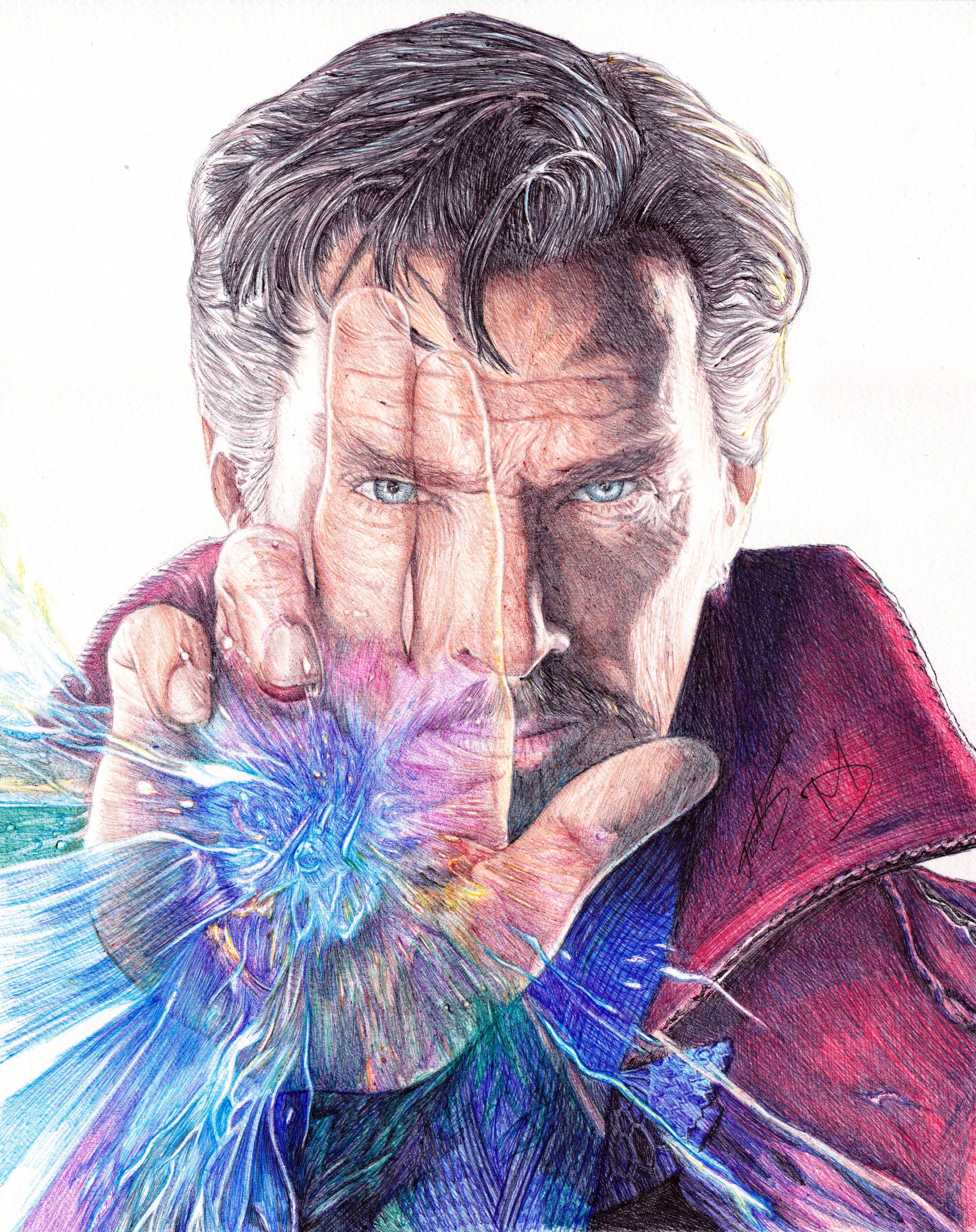 Dr. Strange Drawing | Marvel Amino