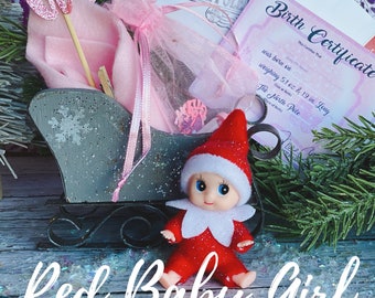 Baby girl Elf doll toy package