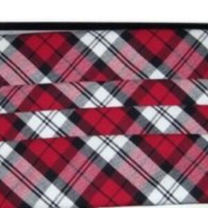 Lumberjack Holiday Plaid Cummerbund and Bow Tie Set