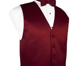 Apple Tuxedo Vest and Bow Tie in Assorted Patterns