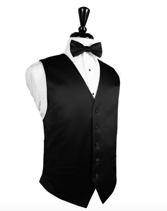 Black Noble Silk Self Tie Bow Tie Black Noble Silk Self Tie Bow Tie