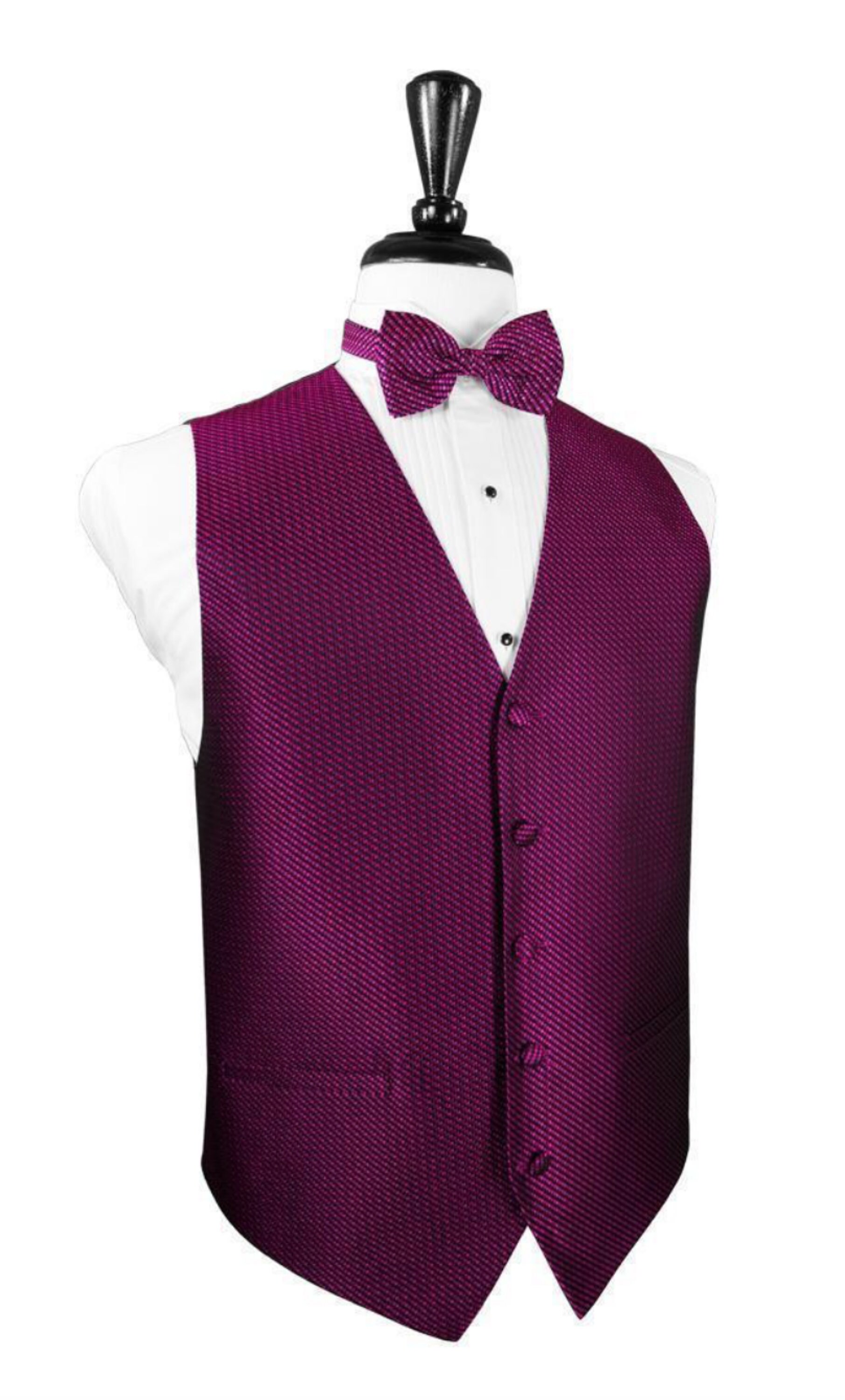 NEW Men's PAISLEY Design Dress Vest And Bow Tie Hankie Set