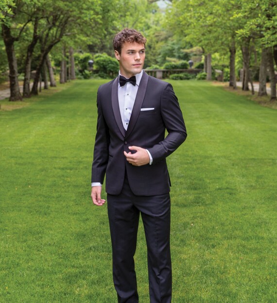 Black tuxedo jacket deals
