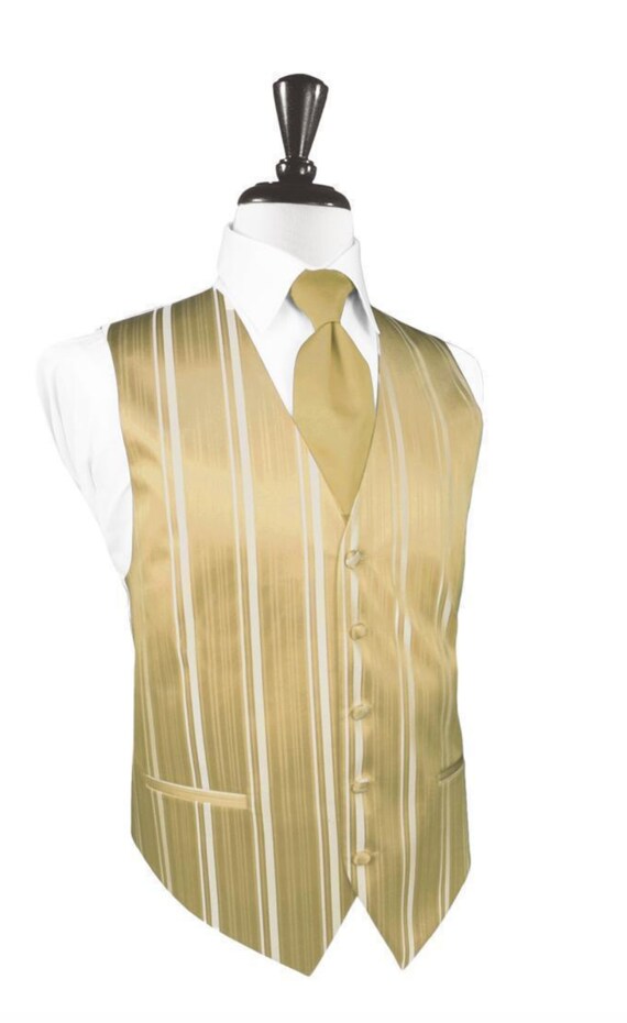 Harvest Maize Striped Silk Necktie Harvest Maize Striped Silk Necktie