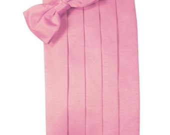 Rose Petal Tuxedo Cummerbund and Bow Tie Sets in Assorted Patterns