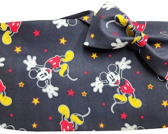 Cartoon Mouse Celebration II Cummerbund and Bow Tie Set