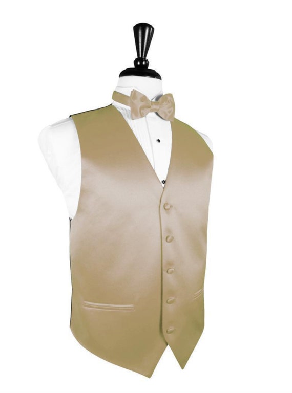 Golden Luxury Satin Bow Tie Golden Luxury Satin Bow Tie