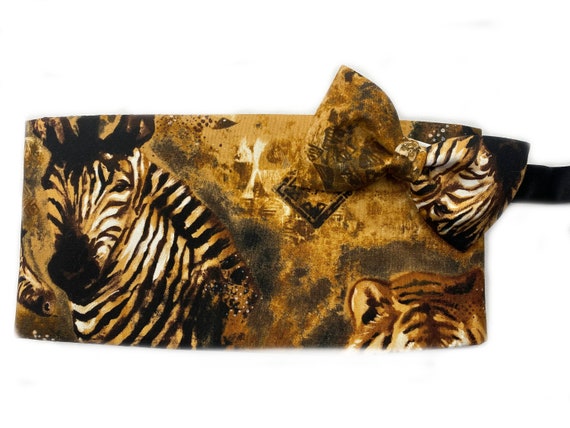 Zebra Cummerbund Zebra Cummerbund