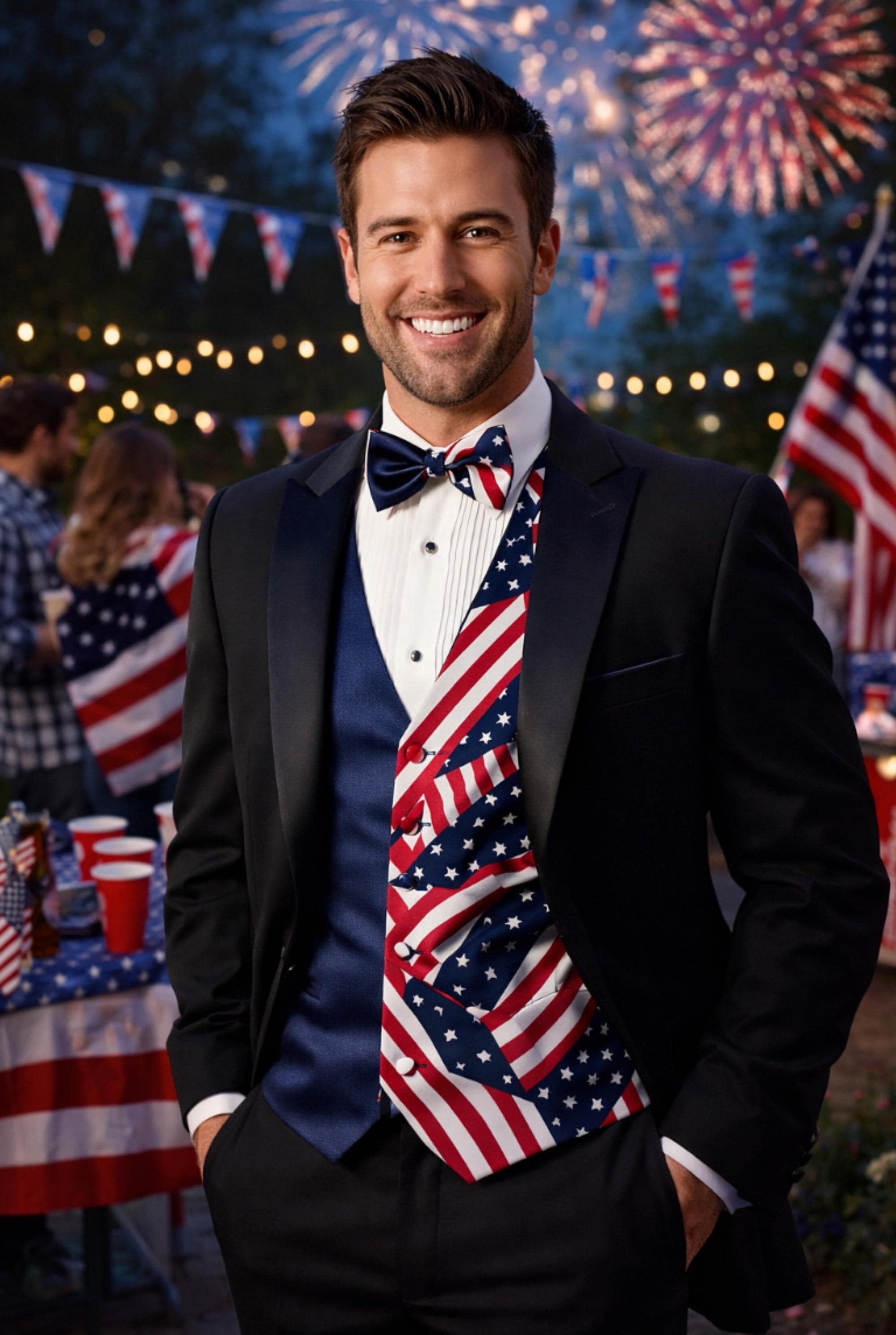 formal american flag dress Formal American Flag Dress vintage american flag dress