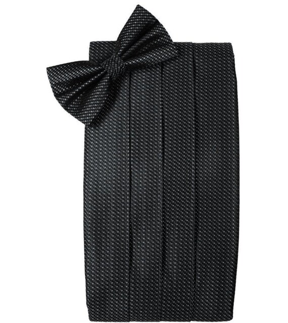 Asphalt Silk Weave Tuxedo Vest Asphalt Silk Weave Tuxedo Vest