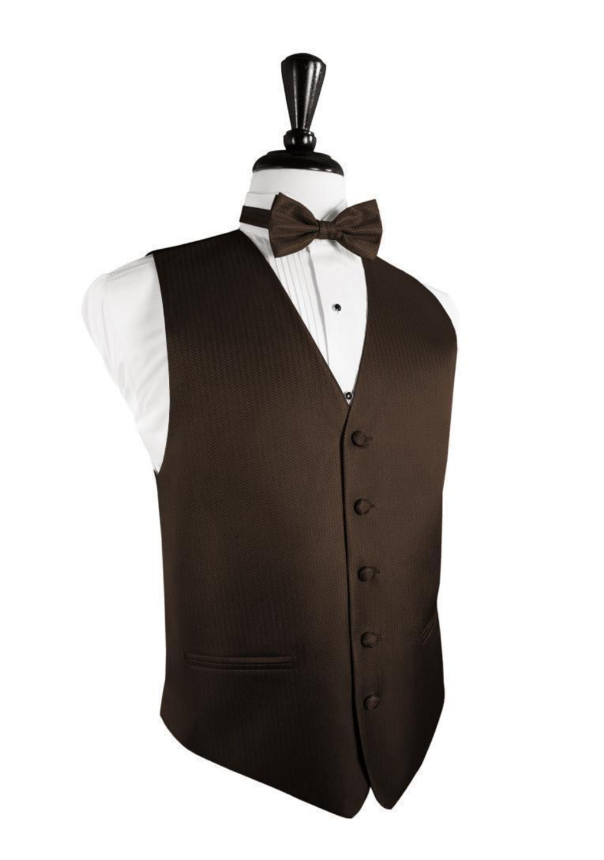 Chocolate Tapestry Tuxedo Vest Chocolate Tapestry Tuxedo Vest