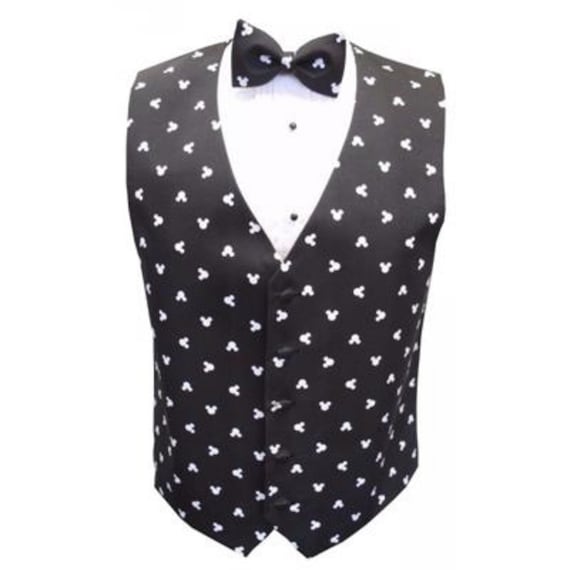 cartoon black bow polka dots