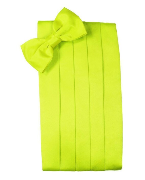 Lime Palermo Cummerbund Lime Palermo Cummerbund