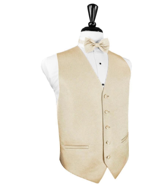 Light Champagne Venetian Bow Tie Light Champagne Venetian Bow Tie
