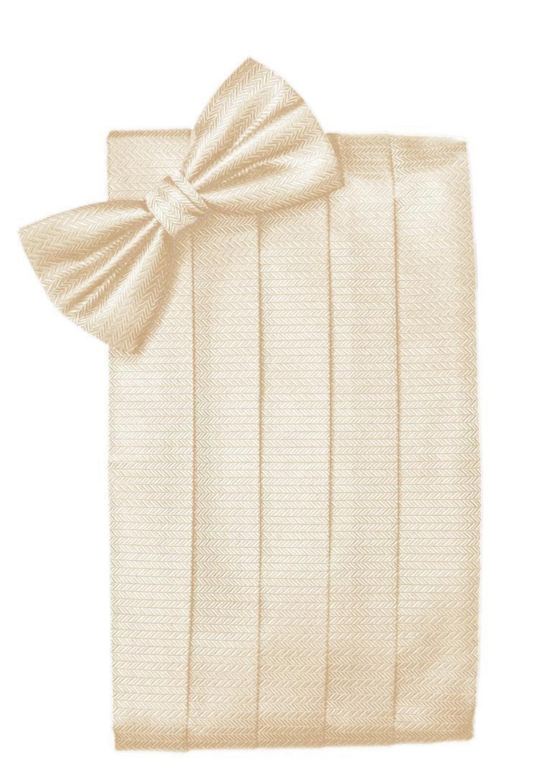 cumberbund and bow tie pattern