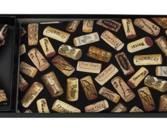 Wine Corks Cummerbund and Bow Tie Set