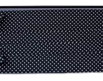 Classique Polka Dot Tuxedo Cummerbund et nœud papillon Set