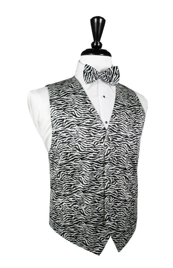 Leopard print waistcoat mens cheap