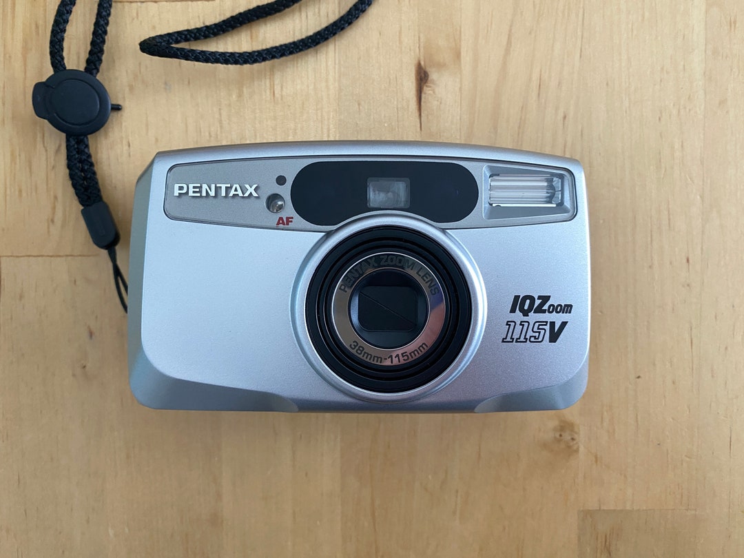 Pentax Iqzoom 115v Point and Shoot 35mm Film Camera Etsy