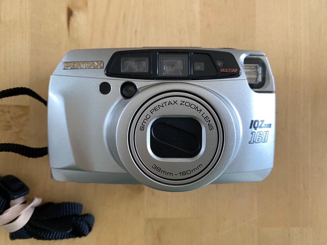 Pentax Iqzoom 160 35mm Point and Shoot Film Camera Etsy