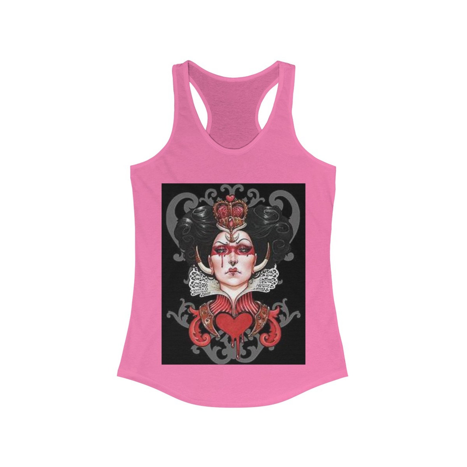 Goth Women's Ideal Racerback Tank Gothic Tank Top Custom Etsy