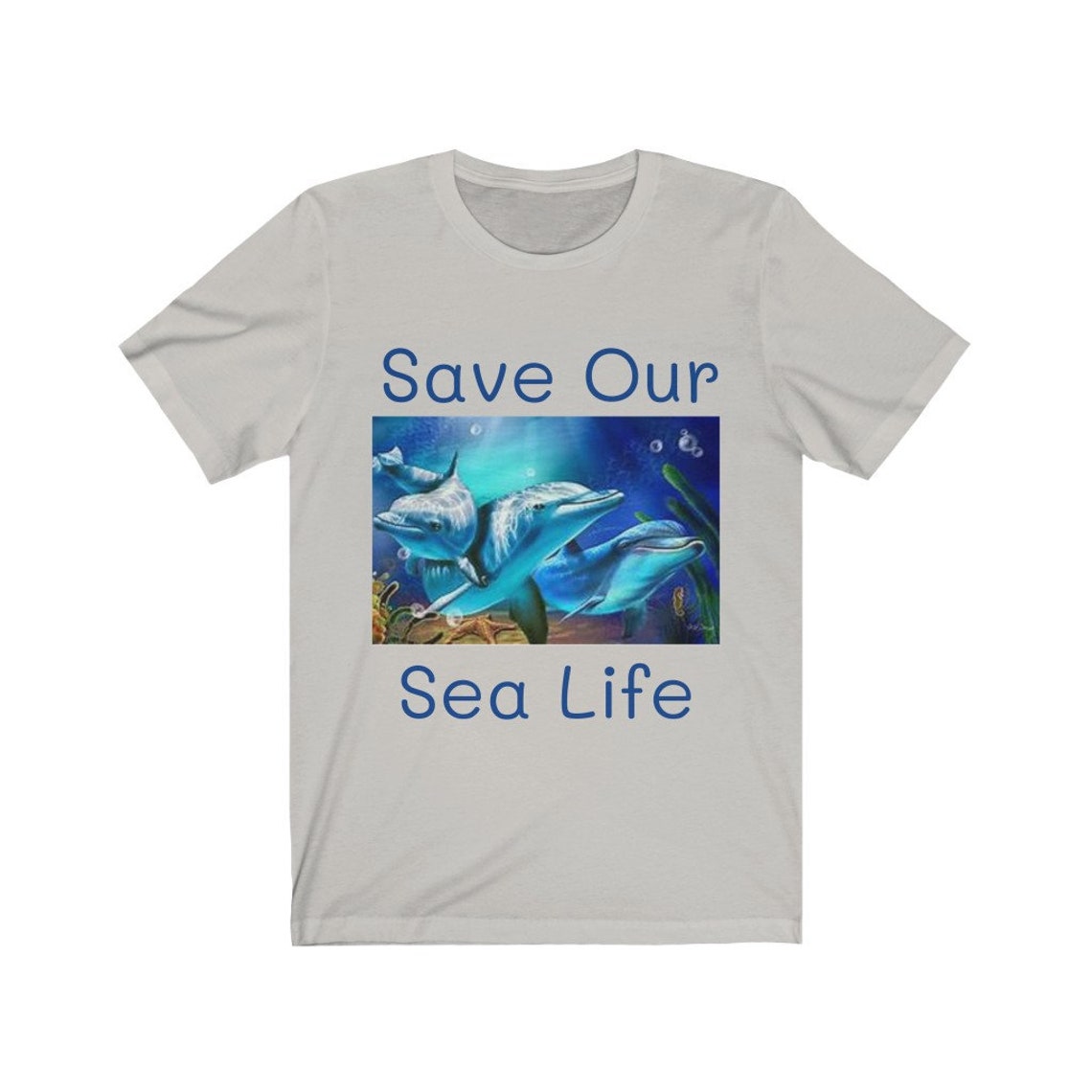 Sea Life T'shirt Divers Tee Underwater Unisex Jersey Short Etsy