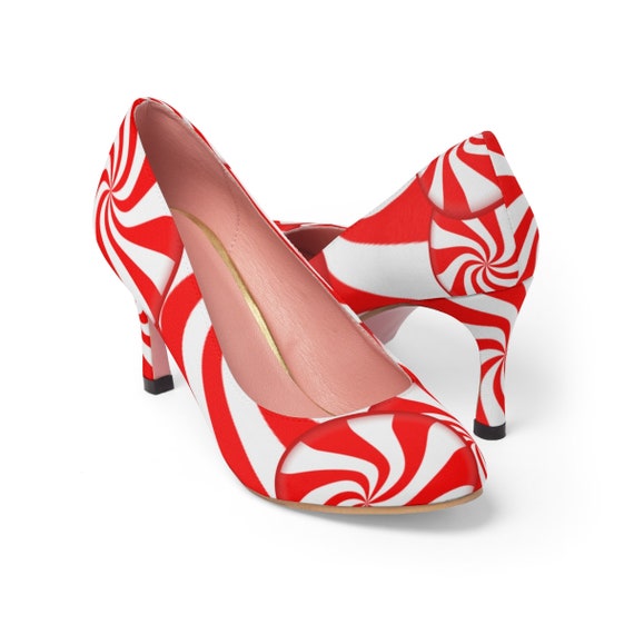 red shoes women's heels