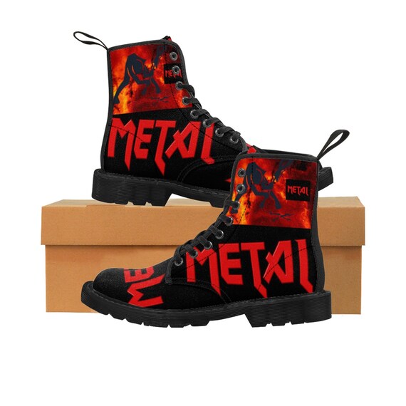 mens heavy metal boots